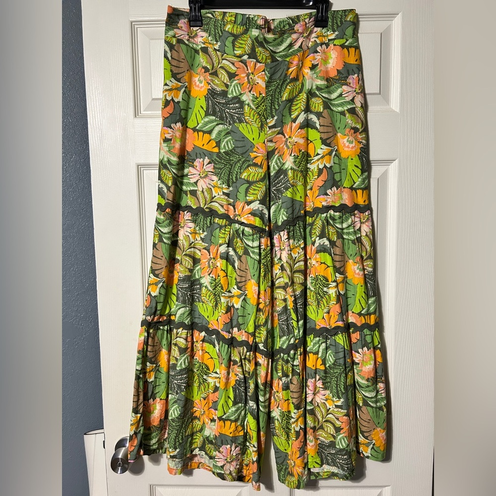 ‼️SOLD‼️ Cato Floral Wide Leg Pants